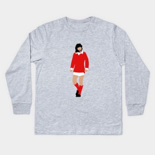 George Best Kids Long Sleeve T-Shirt